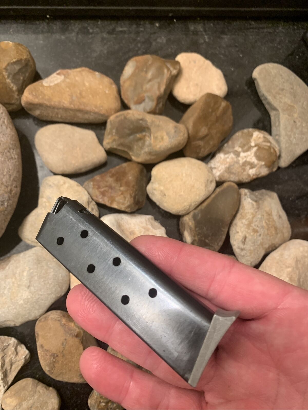 2 Pack FEG PA-63 9x18 .380 ACP Makarov 7 Round PPKS Style Blued Magazine Mags