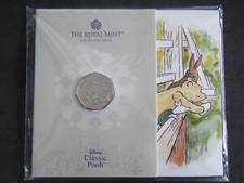 50p COIN 2022 WINNIE THE POOH AND FRIENDS ROYAL MINT PACK BUNC - IN STOCK
