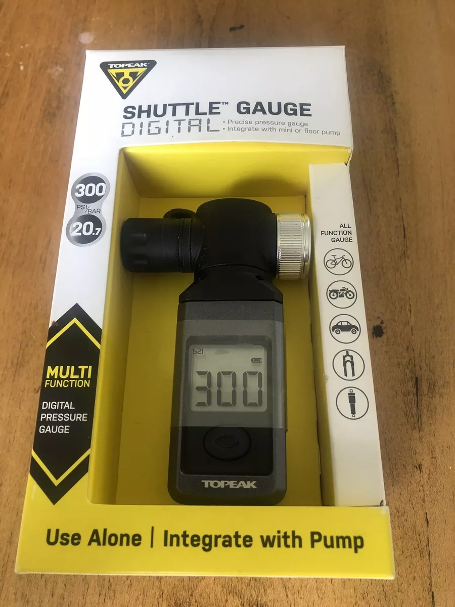 Topeak shuttle digital gauge sale