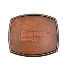 Vintage Banvel Herbicide Leather Metal Belt Buckle El Cid