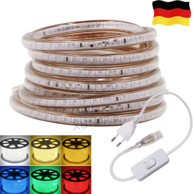 DE LED Stripe Schlauch Streifen 3014 Lichtleiste ...