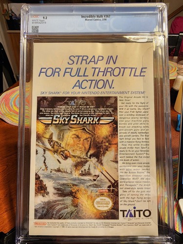 Incredible Hulk #367 1st Dale Keown art on Hulk/Leader appearance CGC 9.2 - Picture 2 of 4