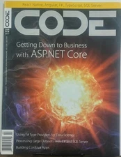 Code Jan Feb 2017 Getting Down to Business with ASP.NET Core FREE SHIPPING sb