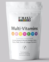 Multivitamins 100% NRV & RDA Vitamins A,B,C,D & E - High Quality Tablets UK Made