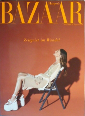 HARPER`S BAZAAR  Magazin. Februar 2022.  AMANDA MURPHY. Zeitgeist. Deutsch