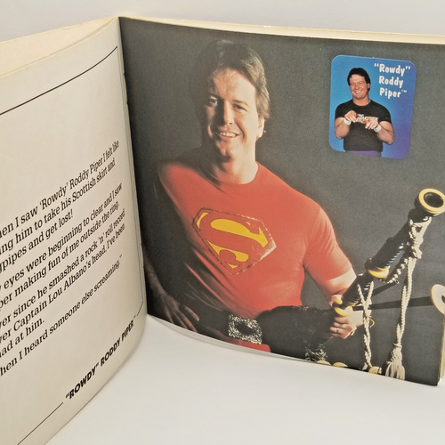 Hulk Hogan Wins The Belt Book (Used Stickers) PB WWF 1985 Photos - Imagen 6 de 10