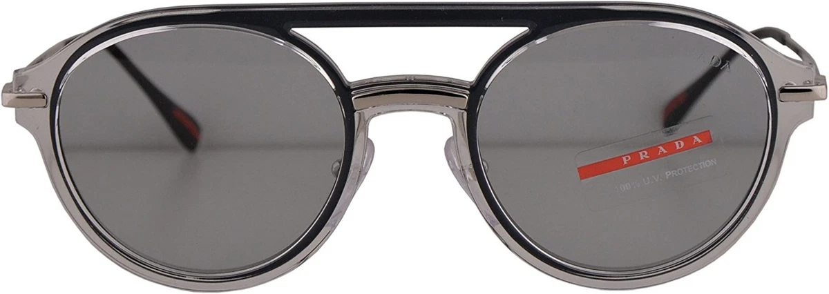 Prada Sunglasses SPS05T 1KP 4Q1 Gray Designer Frames Gray Gradient
