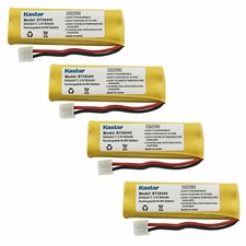 4 Kastar Batteries 2.4V 800mAh for V-Tech BT18443 BT28443 BT-18443 BT-28443