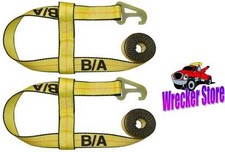 Set Of 2 Wheel Lift Straps - Jerrdan Element Quick Pick Wrecker Tow Truck