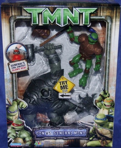 Teenage Mutant Ninja Turtles The Movie Don vs GENERAL Mono New Factory ...