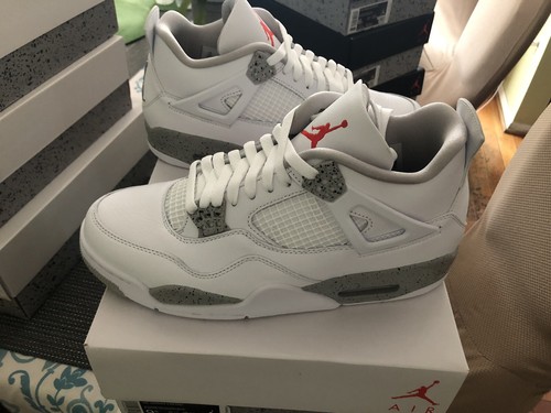 Jordan 4 Retro White Oreo Size 8 | eBay