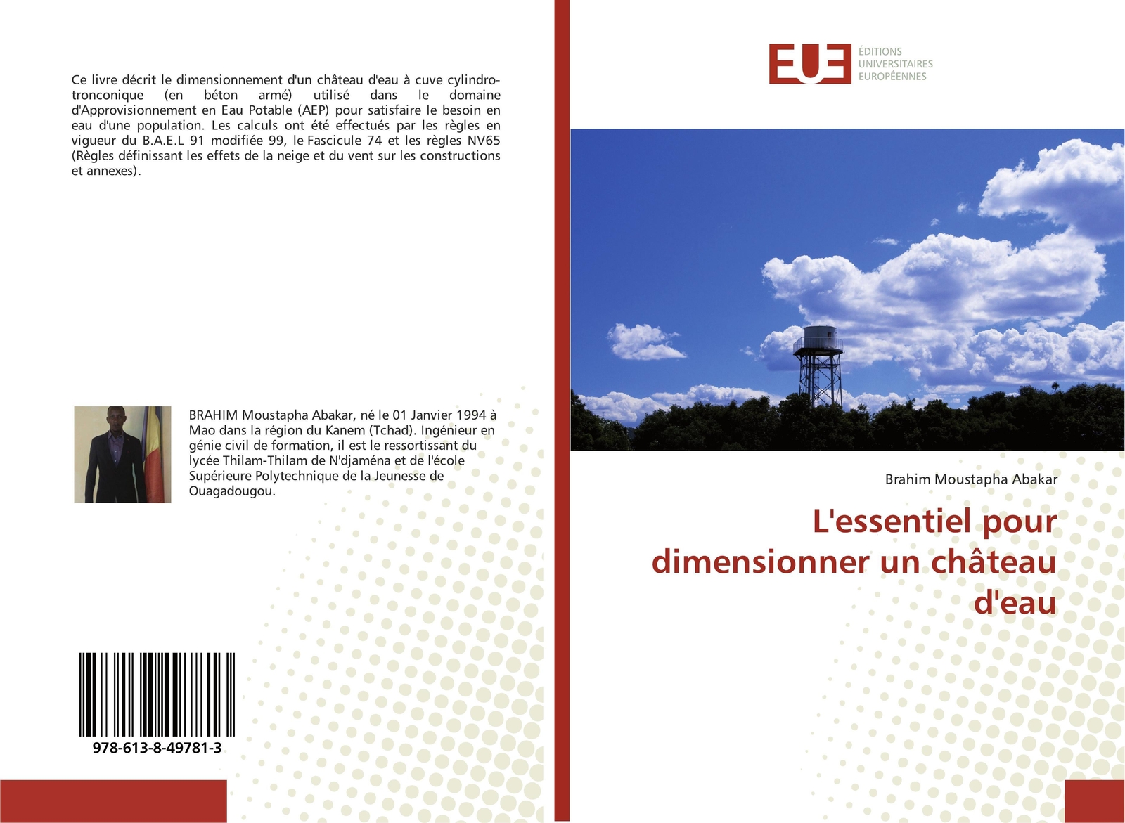 Thumbnail - L'essentiel Pour Dimensionner Un Château D'eau Brahim Moustapha Abakar