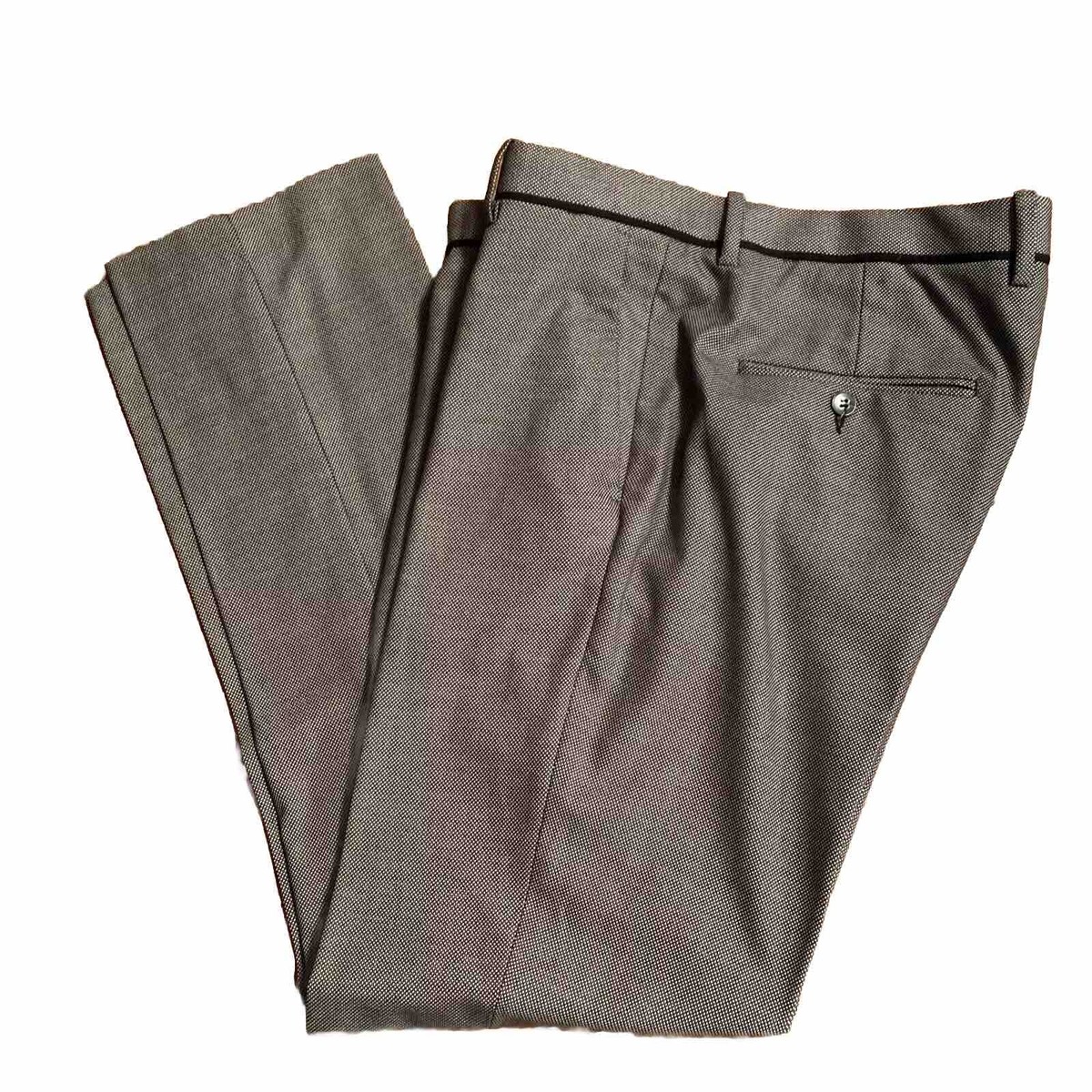 h&m slim fit dress pants Stain Shield Flat Front Stretch Dress Pant main image 1