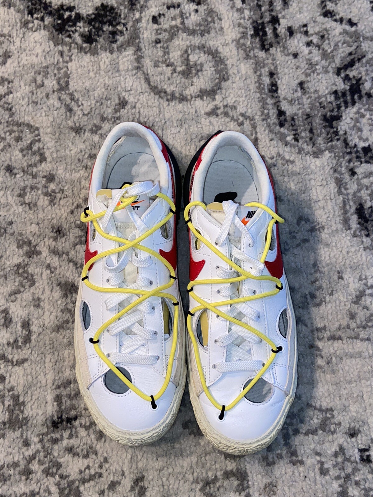 OFF WHITE X NIKE Taglia 9 Nike Blazer Low x Off White Bianco 2022 DH7863 100