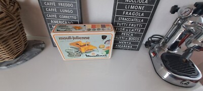 Moulinex Julienne mit 5 Reibe/Schneidescheiben in Beige°°Reibemouli°°