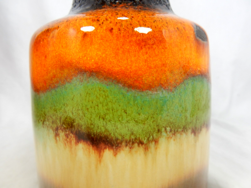 Cool 70´s design Scheurich Lava Keramik Krugvase pottery jug vase 414-16 - Bild 7 von 20