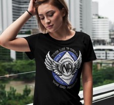 WINGED NA SYMBOL Ladies Cut T-Shirt - Narcotics Anonymous - 100 Cotton