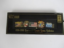 1896-1996 Olympic Pin Atlanta Centennial Games Collection Collector Sets 5 Pins