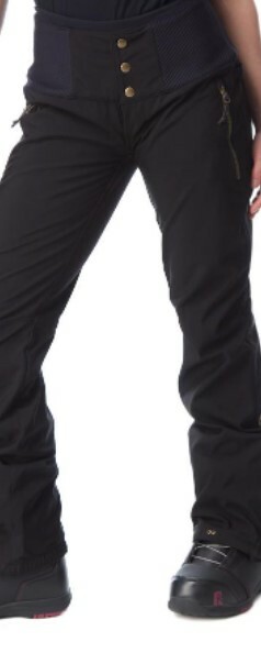 686 Women Gossip Softshell Pant (S) Black M1W409-BLK