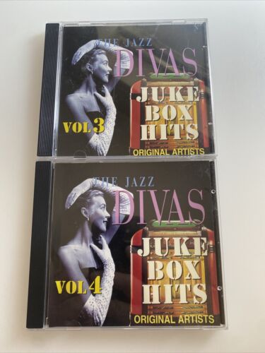 The jazz Divas Vol 3 & 4 CD Juke Box Hits Ella Fitzgerald Billie Holiday zak