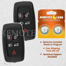 2 For 2010 2011 2012 2013 2014 2015 Land Rover Range Rover Sport Keyless Remote