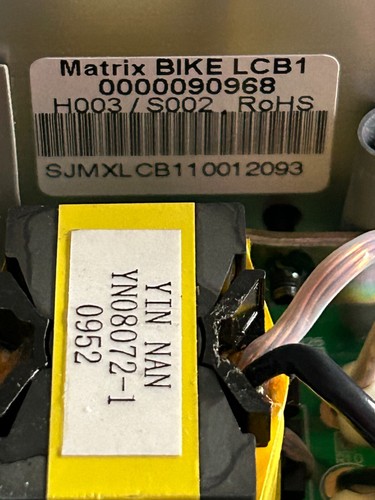 Matrix R3x R5x R7x motor controller lower board (recumbent bike) 0000090968 new - Picture 2 of 2