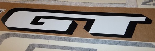 NOS GT Zaskar LE All Terra competition series Black Silver White DECALS Cro Mo - Picture 10 of 11
