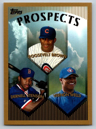 Roosevelt Brown / Dernell Stenson / Vernon Wells 1999 Topps #436
