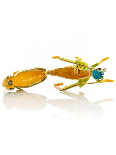 Keren Kopal Hand made Cricket Trinket box Decorated with Austrian Crystals - Picture 13 of 24