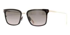 Tom Ford Hayden TF831 01K Gold/Black Titanium Square Sunglasses Frame 54-20-145
