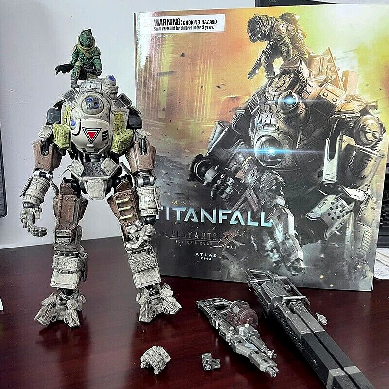 PLAY ARTS KAI Titanfall Atlas Articulated Action Figure 10 PLAY ARTS KAI Titanfall Atlas Articulated Action Figure 10