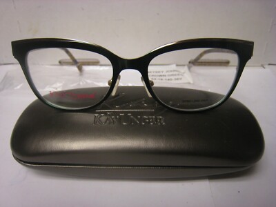 Betsey Johnson Eyewear CROWN GREEN  Frame 54-18-140-36V mm Demo W/Generic Case