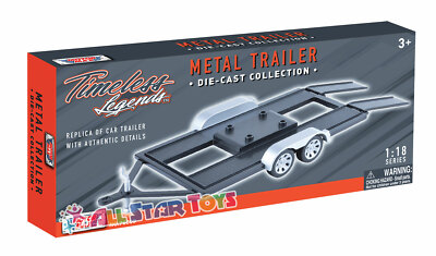 Trailer Car Carrier Motormax 1:24 1:18 Scale Diecast Model Toy Car