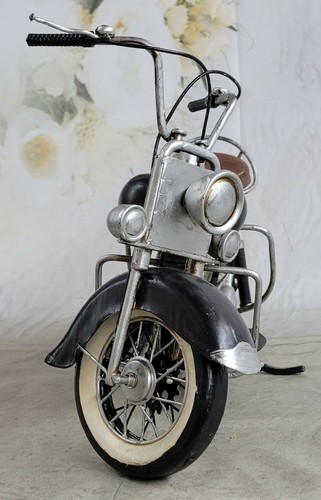 1947 Indian Model Motorcycle Motorbike Bike 1:8 Scale Model Figurine Decor DEAL - Picture 6 of 6