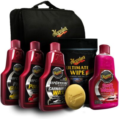 1x SET Meguiars 659003 Top Autopflegeset, Aktionstasche fürs Auto ( 179,95/SET)