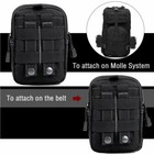 Tactical Mobile Phone Bag Utility Pocket Hunting Hiking Pouch Molle Waist Bag US — photo 7