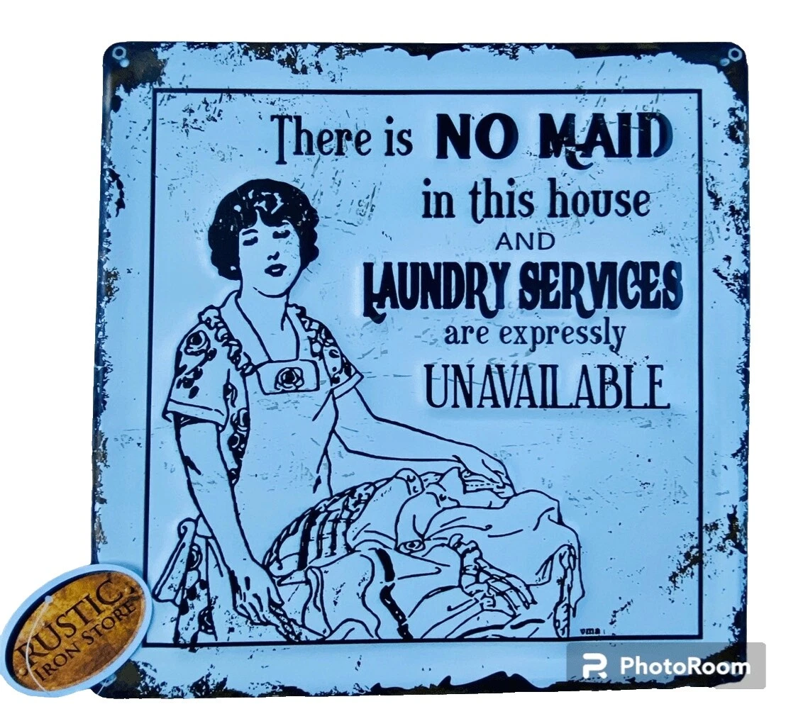 Hierro Rústico/primitivo Placas Y Letreros Decoración para el Hogar