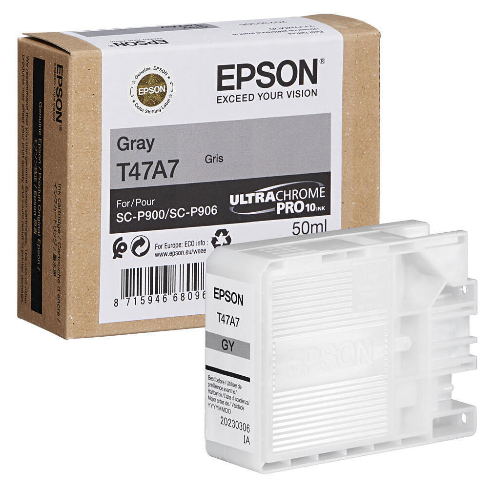 Оригинальный патрон Epson Druckerpatrone T47A7 grau