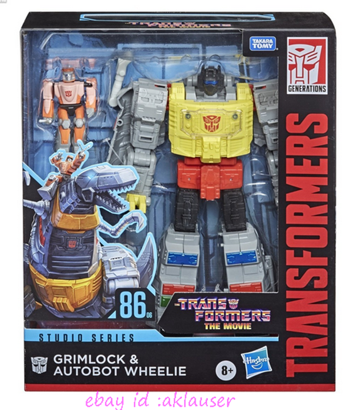 Takara Tomy Studio Series SS-86 06 Grimlock&Autobot Wheelie Action