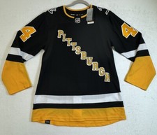 Adidas Authentic Jan Rutta Pittsburgh Penguins NHL Jersey Alternate Size 42