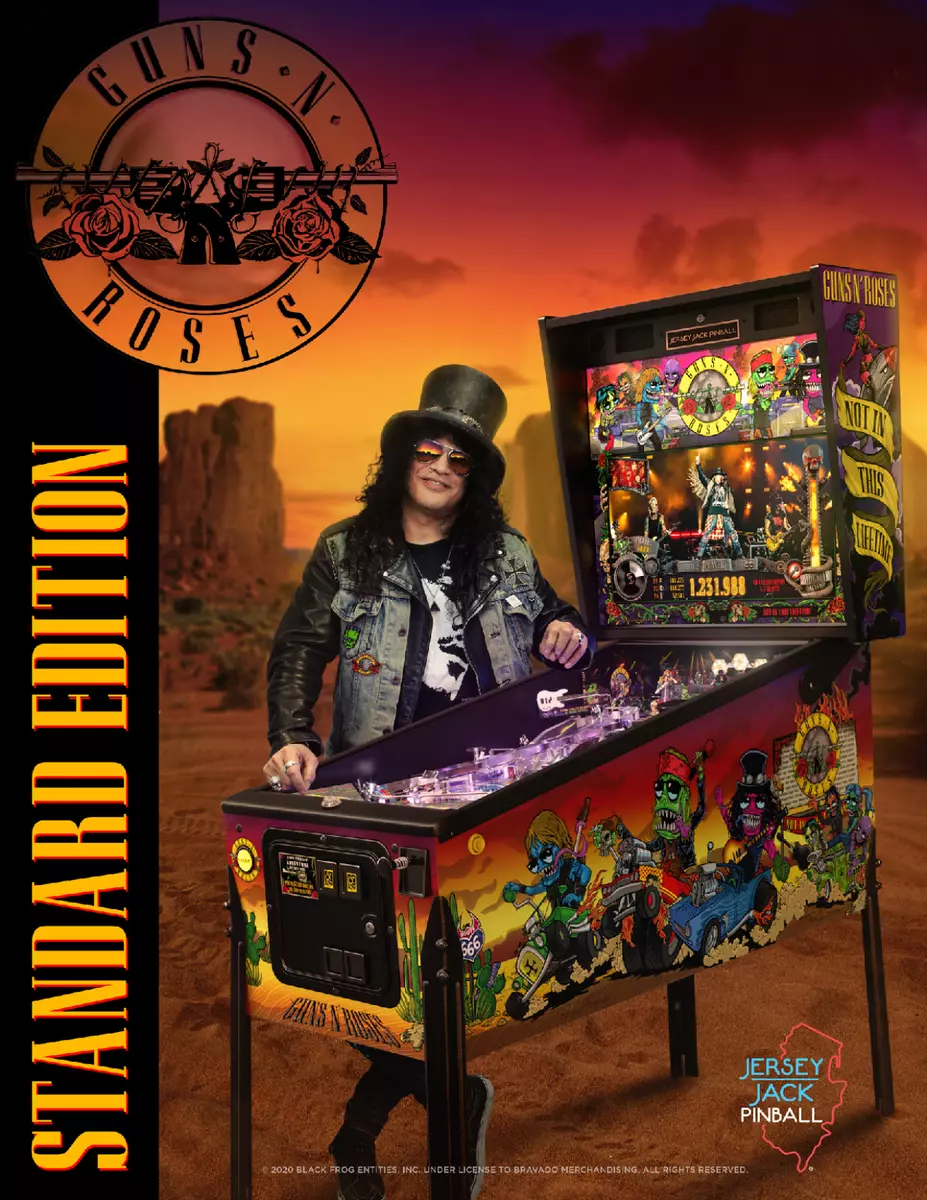 Guns N' Roses Pinball - Jersey Jack Pinball