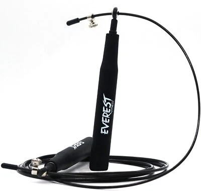 Einstellbares EVEREST FITNESS Springseil 360 Grad Kugelgelenke Transporthülle