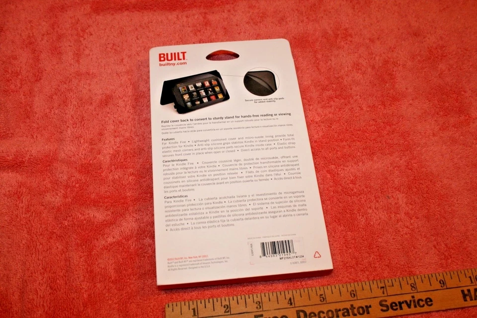 New Built Slim Cover for Kindle Fire in package Robot Pattern - Image 2 of 3