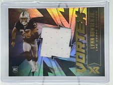 2020 Panini XR Vortex Materials /75 Lynn Bowden Jr #VX-32 Rookie RC
