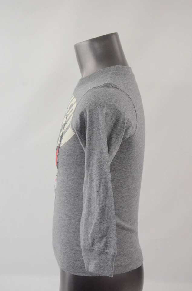 Carter's Firetruck Hero Manga Larga Gris Niño Talla 4T Nuevo con Etiquetas 161347 0717 Foto 2 de 4