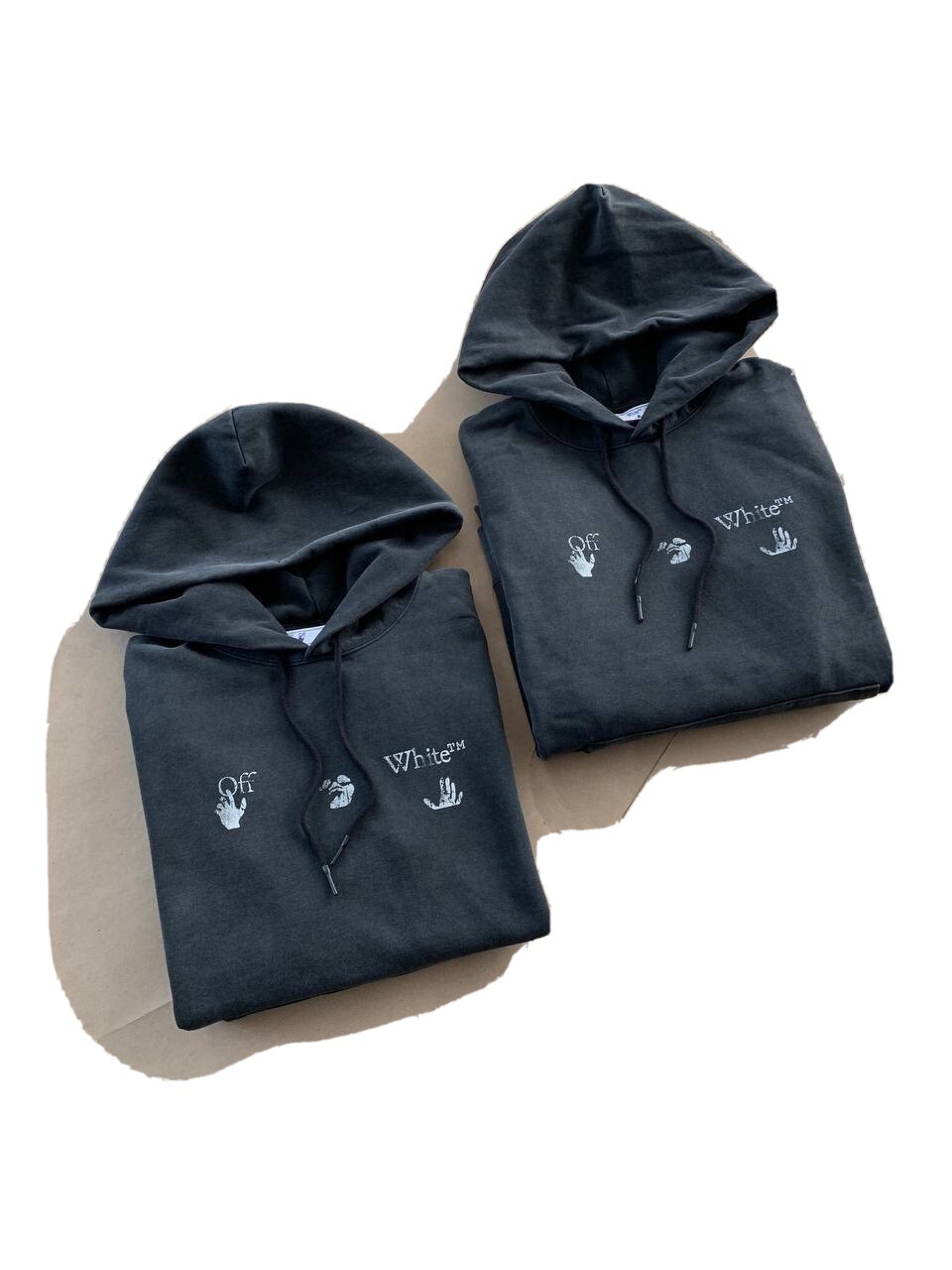 OFF WHITE X NIKE OFF WHITE Felpa In Cotone Con Cappuccio