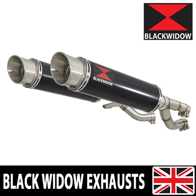 VMAX1200 V-MAX 1200 1984-2007 Auspuff Endtopf Kit 360mm GP Rund Enddosen BG36R