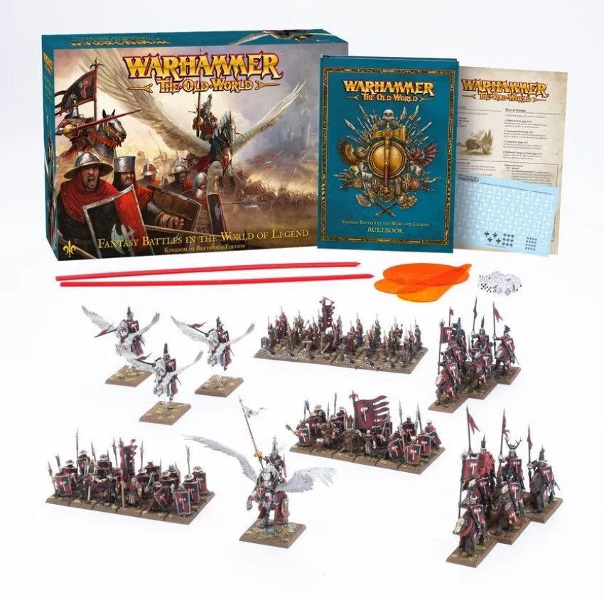 ミリタリー Warhammer old world Bretonnia army The Old World Kingdom of Bretonnia Army Box Set Warhammer