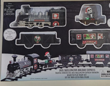 disney Nightmare Before Christmas Jack Skellington Holiday Train Set 2024