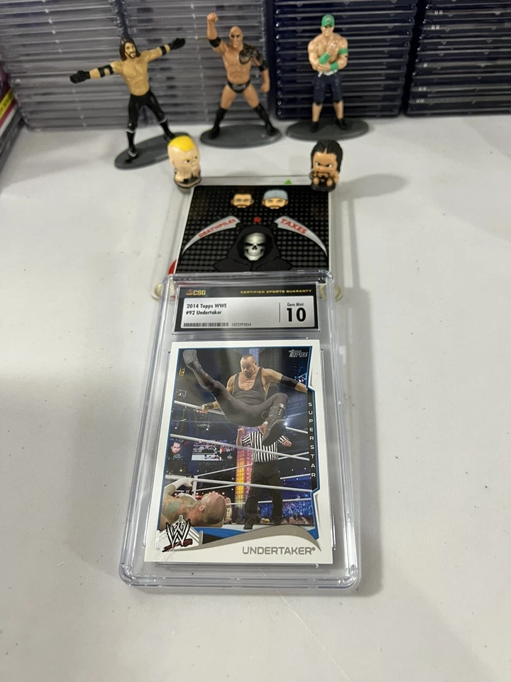 undertaker 2014 topps wwe superstar #92 csg 10 - Image 3 of 4